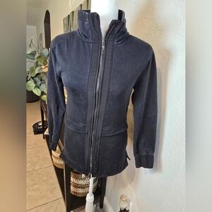 Lululemon Women's  Light As Warmth Jacket Scuba Rare Full Zip Pockets 2